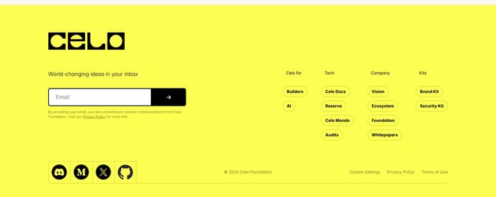 Footer preview