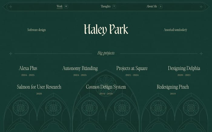 Haley Park section preview