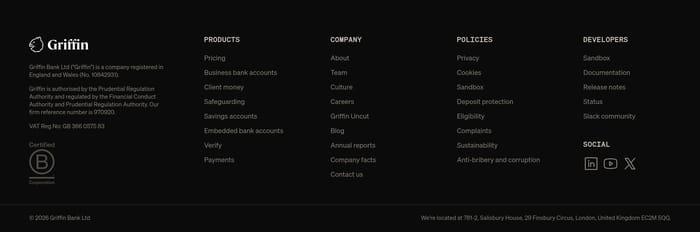 Footer preview
