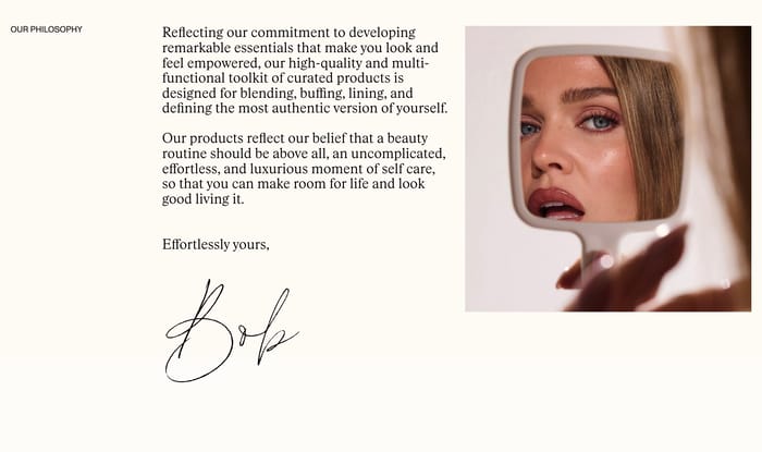 Bob Beaute section preview