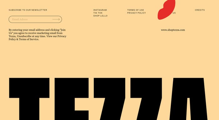 Footer preview