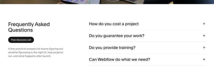 FAQ preview
