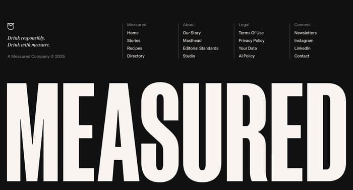Measured section preview