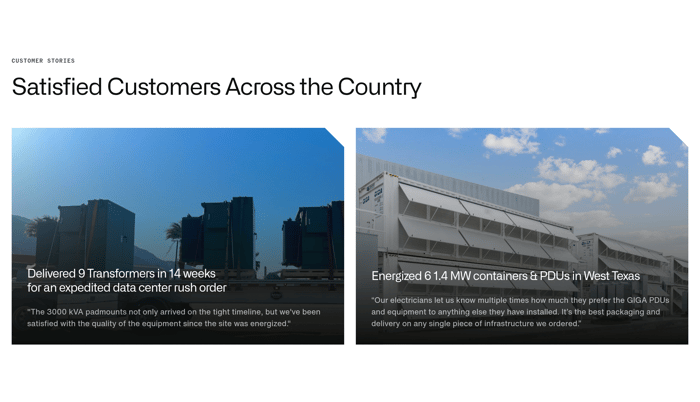 Customer Stories preview