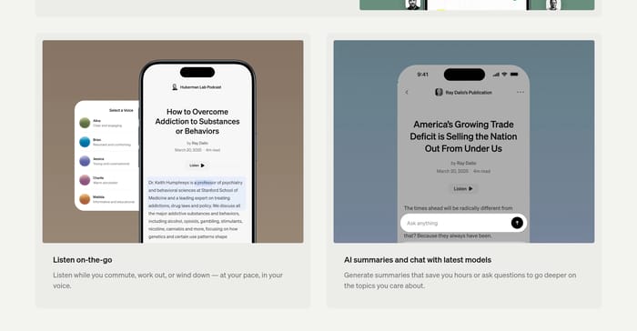 Feature preview