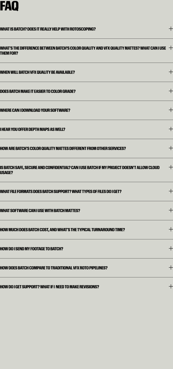 FAQ preview