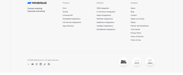 Footer preview