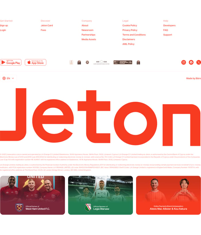 Footer preview
