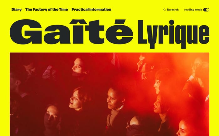 Gaite Lyrique section preview