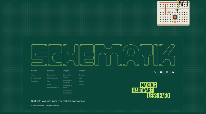 Footer preview