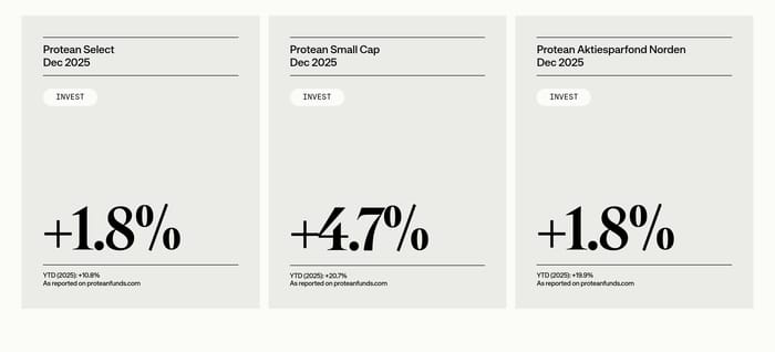 Protean Funds section preview