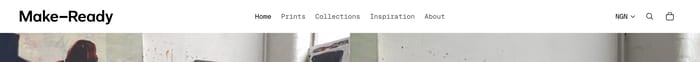 Header preview