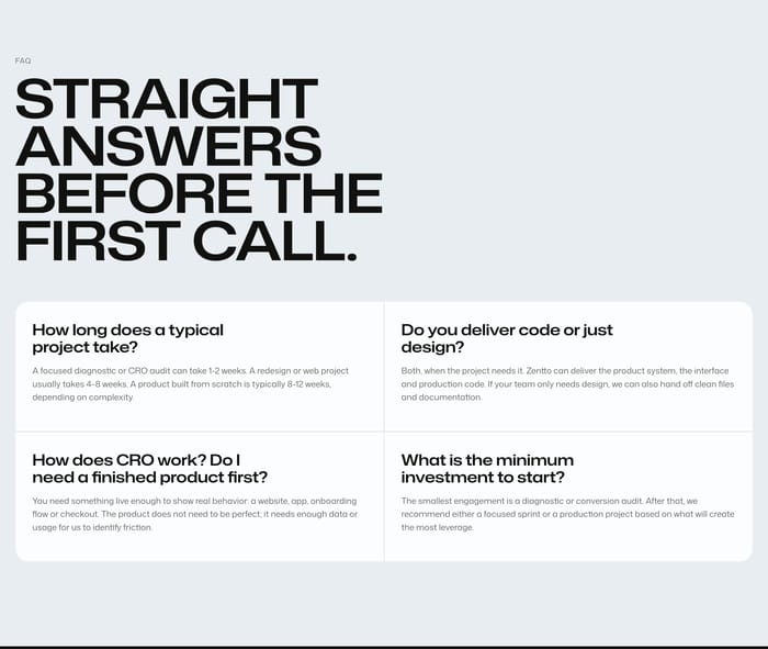 FAQ preview