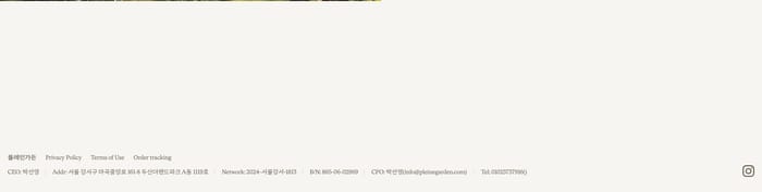Footer preview