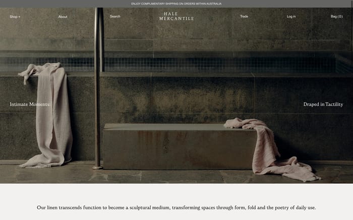 Hale Mercantile section preview
