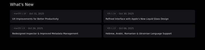 Feature preview