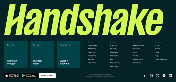 Footer preview
