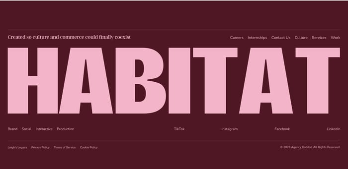 Footer preview