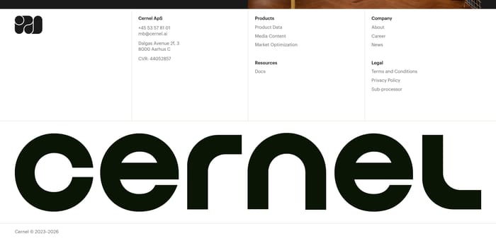 Cernel section preview