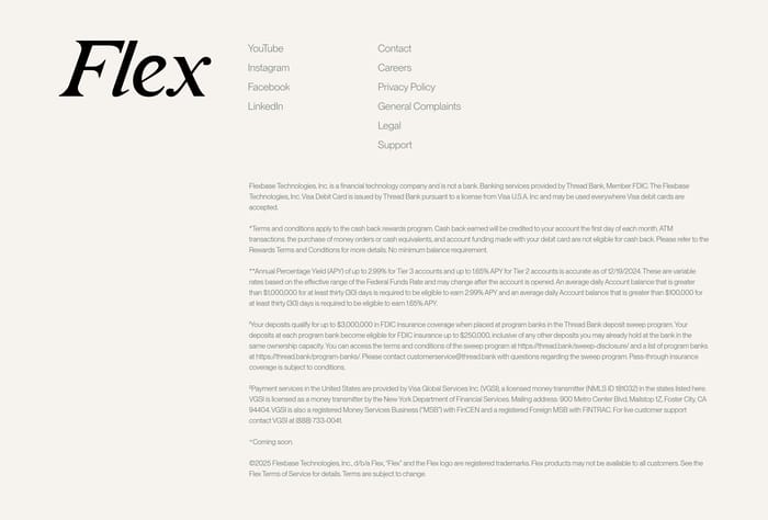 Footer preview