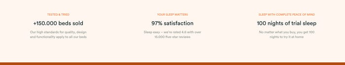 Better Nights section preview