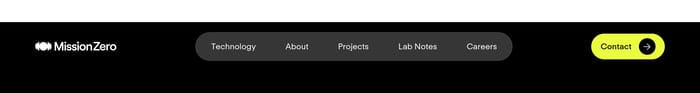 Mission Zero Technologies section preview