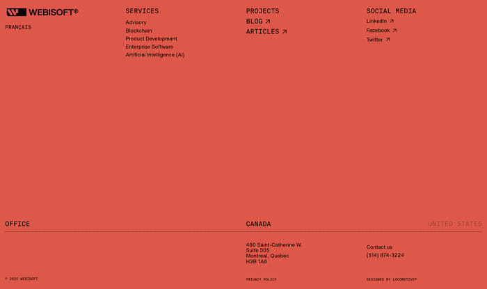 Footer preview
