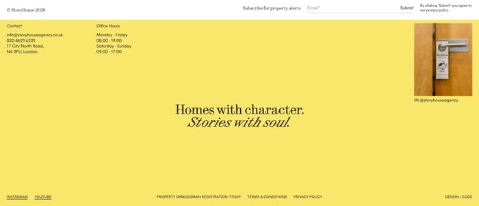 Storyhouse section preview