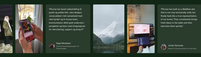 Pilcrow section preview