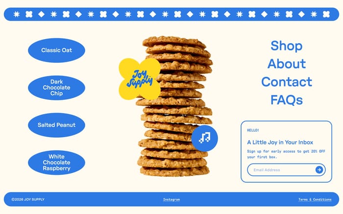 Footer preview