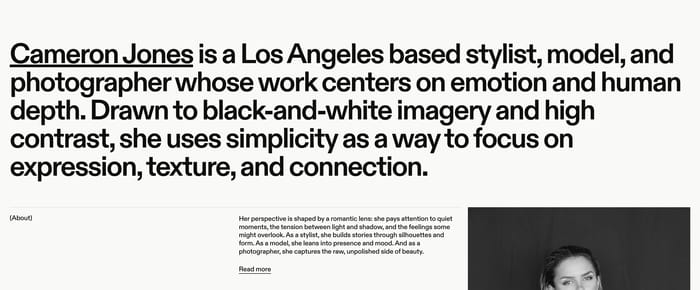 About Us preview