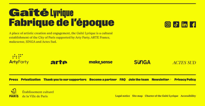 Gaite Lyrique section preview