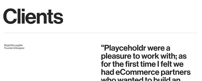 Playceholdr section preview