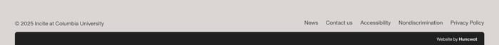 Footer preview