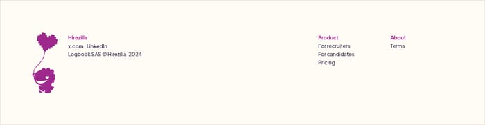 Footer preview