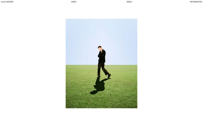 Luca venter website preview