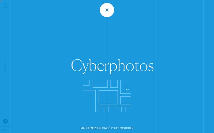Cyberphotos website preview