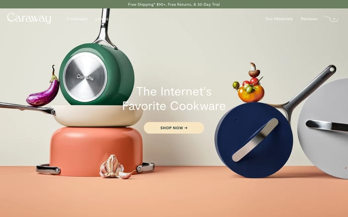 Caraway website preview