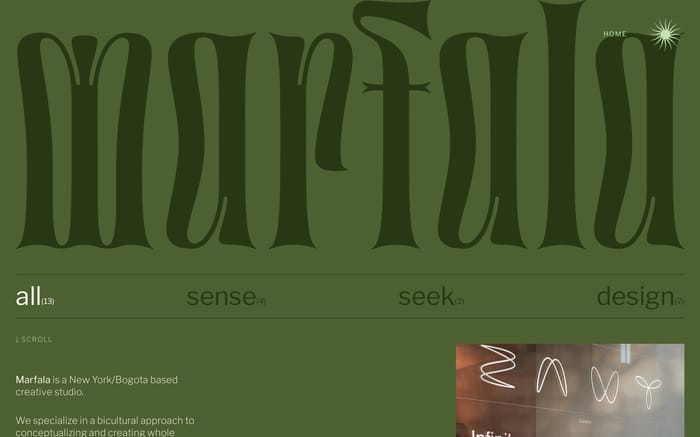 Marfala website preview
