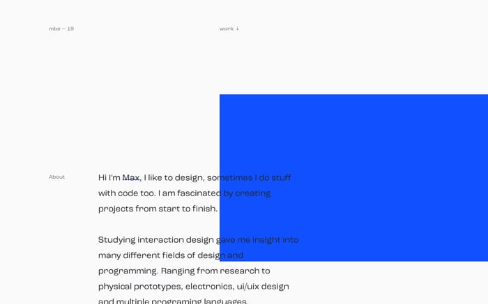 Maximilian Berndt website preview
