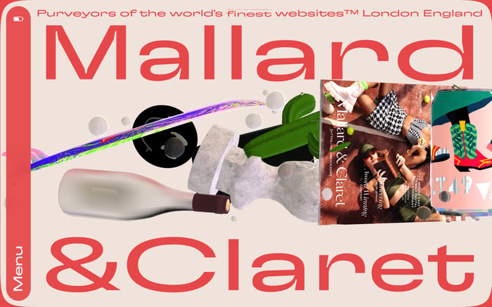 Mallard & Claret website preview