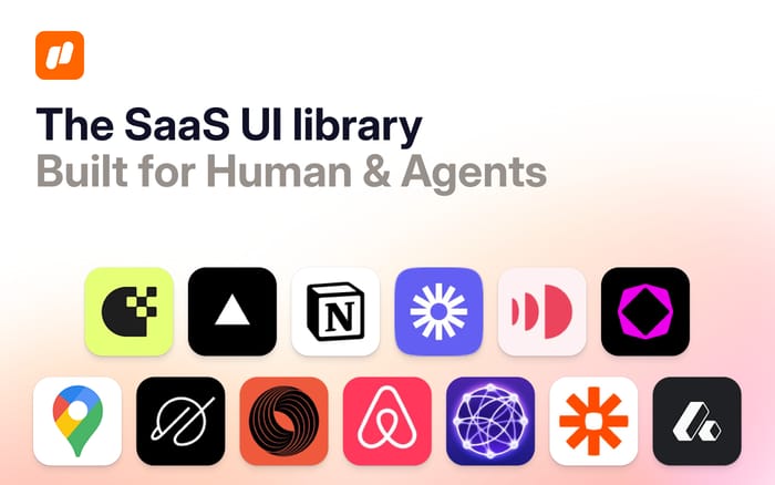 Nicelydone SaaS UI Library sponsor preview