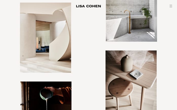 Lisa Cohen website preview