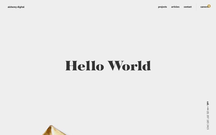 Alchemy Digital website preview