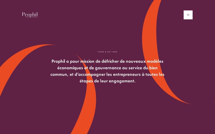 Prophil website preview