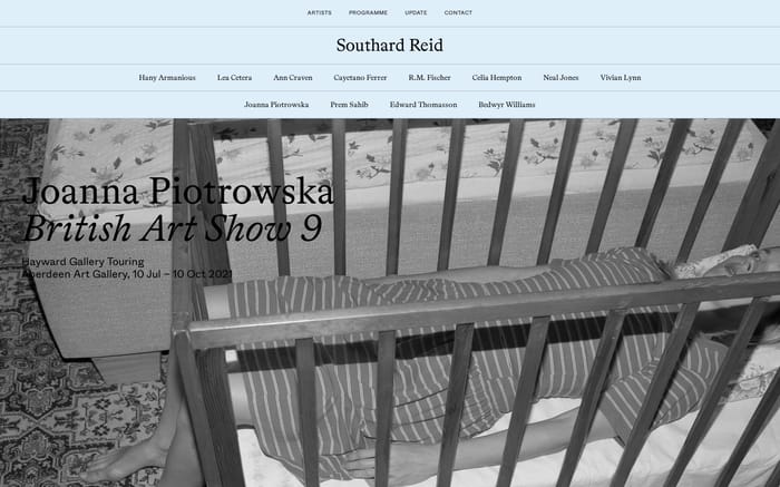Southard Reid website preview