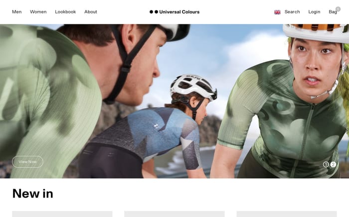 Universal Colours website preview