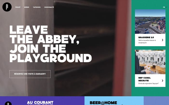 Brussels Beer Project website preview
