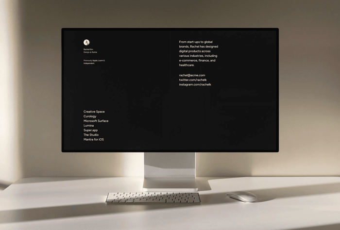 Split — Split-Screen Presentation Style Template - Split is a beautiful Framer template showcasing your imagery with a unique split-screen presentation style.