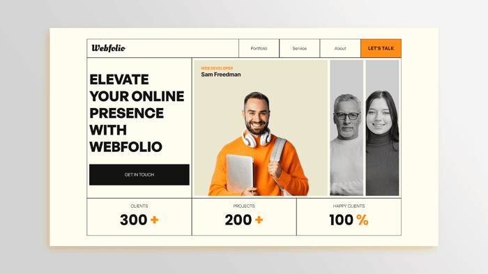 Waybloom — Modern portfolio template - Waybloom is a sleek and modern portfolio template designed for freelancers and agencies to showcase their work. With its user-friendly interface and fully responsive design, The template is customizable and easy to use, allowing you to create a personalized portfolio that represents your unique style and brand. Whether you're a seasoned professional or just starting out, Webfolio is the perfect solution for anyone looking to take their portfolio to the next level.